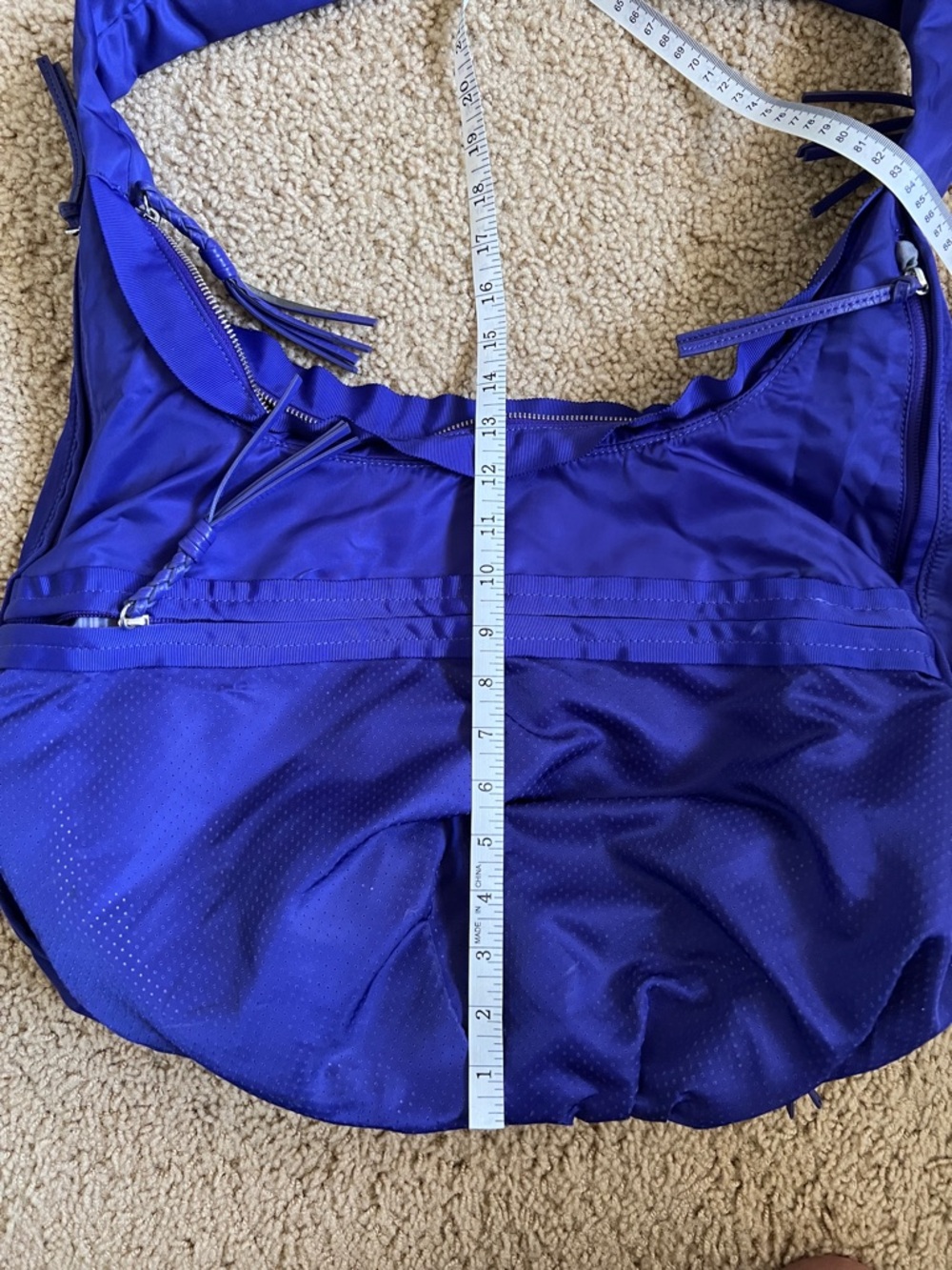 lululemon athletica Electric Blue Shoulder Hobo Bag - Picture 9 of 11